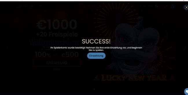 FireSLots Casino Registrierung 2